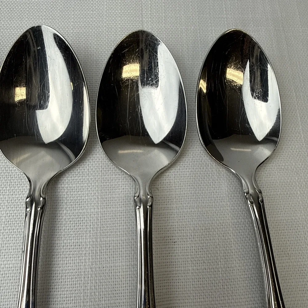 Oneida Stainless‎ Plantation Teaspoons Spoon Community Flatware Set of 10
